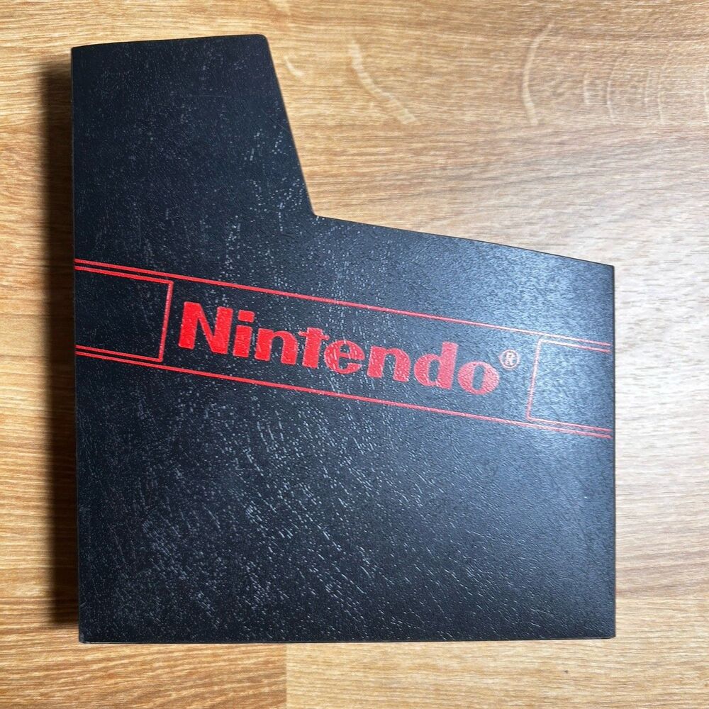 Nintendo Red Black NES Video Game Cartridge Dust Sleeve Cover